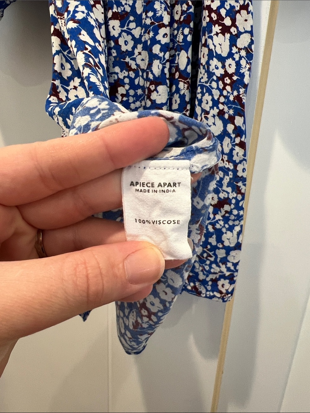 Apiece Apart Esparta Floral Short Sleeve Top - Picture 9 of 9